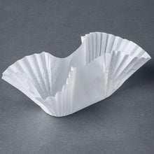 Load image into Gallery viewer, Hoffmaster Fluted Hamburger / Taco Cup, White, 3.75", 250ct. - 8/CS (610750)
