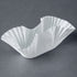 Hoffmaster Fluted Hamburger / Taco Cup, White, 3.75", 250ct. - 8/CS (610750)