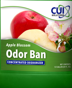 CUI Odor Ban Concentrated Deodorizer, Apple Blossom Scent, 5 Gallon Pail (1710)