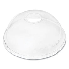 Load image into Gallery viewer, Karat Dome Lid for PET Cups, Fits 32 oz. Cups - 500/CS (C-KDL107)
