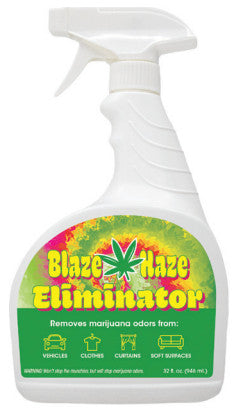 Blaze Haze Odor Eliminator, Removes Marijuana Odors, 1 Quart - 6/CS