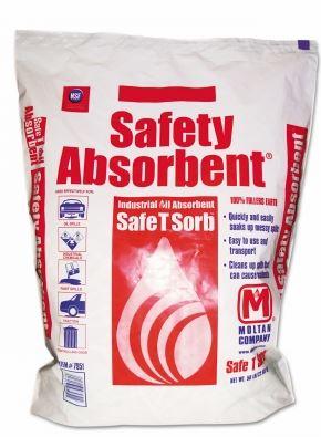 Industrial Oil Absorbent / Oil Dry, 40lb. Bag