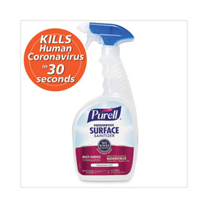 Purell Foodservice Surface Sanitizer, Fragrance Free, 32 oz. Bottle - 6/CS (3341-06)