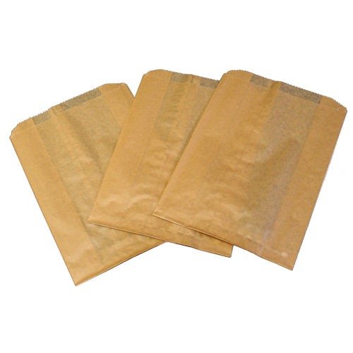 Hospeco Sanitary Napkin Bag, Waxed Paper, 7.5" L x 10.25" T - 500/CS (KL260)