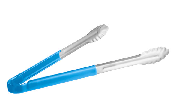 S/S Utility Tong, 16", Blue