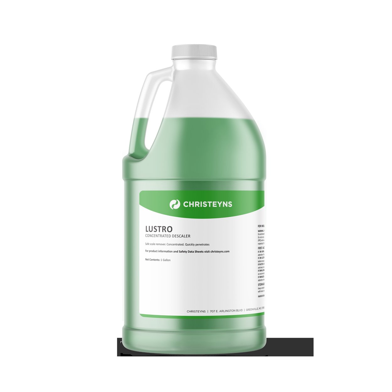 Christeyns Lustro Concentrated Descaler, 1 Gallon - 4/CS