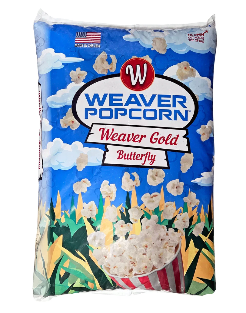 Bulk Popcorn, Weaver Gold, 50lb. Bag