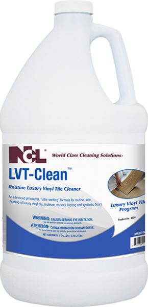 NCL LVT-Clean Routine Luxury Vinyl Tile Cleaner, 1 Gallon - 4/CS (2620)