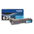 Brother TN635XXLC Super High-Yield Toner, 7,500 Page-Yield, Cyan