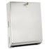Bobrick Surface-Mounted Paper Towel Dispenser, Stainless Steel, 10.75" x 4" x 14" (B-262)