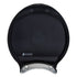 San Jamar Toilet Tissue Dispenser for 12" Jumbo Rolls, Single Roll (R6000TBK)