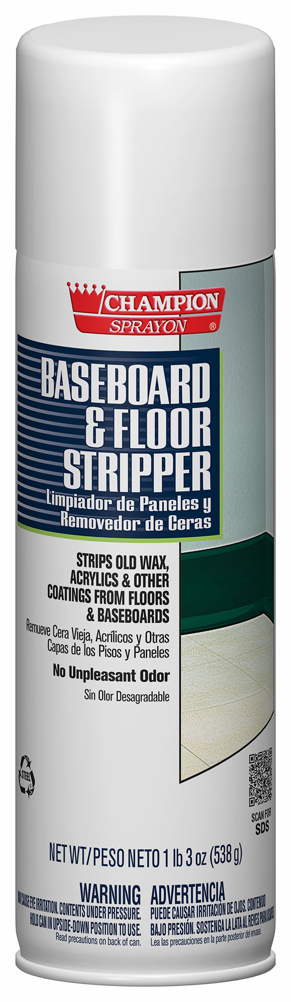 Chase Baseboard & Floor Stripper, 19 oz. Aerosol - 12/CS (438-5156)