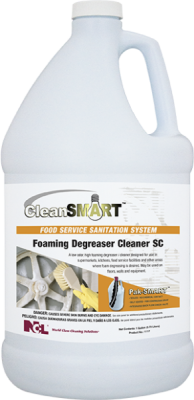 NCL CleanSmart Foaming Degreaser Cleaner SC - 1 Gallon 4/CS (1117)