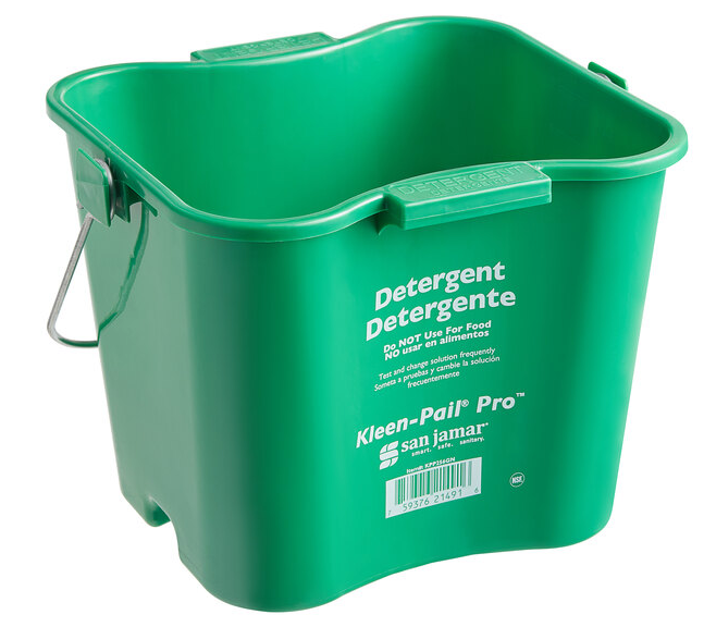 Kleen Pail, 8 Quart, Green