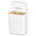 Sanitary Napkin Receptacle, Wall Mount, White (250-201W)