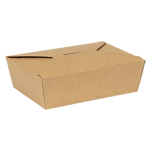 Inno-Pak #3 Brown Kraft Wave Carton, Poly Coated Inside, 7.75" x 5.48" x 2.45" - 130/CS (192738969)