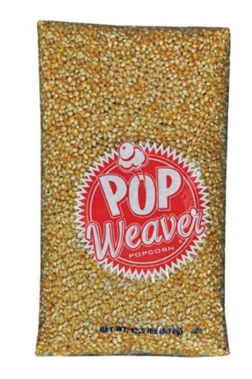 Bulk Popcorn, Pop Weaver, 12 1/2 lb. Bag - 4/CS