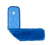 Loopmaster Microfiber Dust Mop, 24", Slant Slip Back, Blue (MFL-24LOOP-BL-SS)