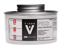 Load image into Gallery viewer, PICO Views Clear Can Wick Chafing Fuel, 6 Hour Retail Pack, 6/Pack - 48/CS (V620-R-48)
