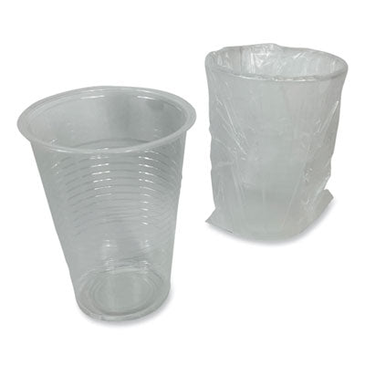 Boardwalk Wrapped Plastic Cup, 9 oz. - 1000/CS (BWKWRAPCUP)