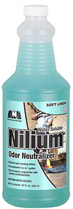 Nilium Water Soluble Deodorizer, Soft Linen - 32 oz. 6/CS