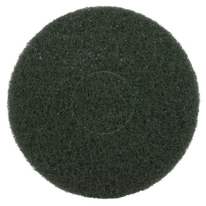 Floor Pad, 13", Green Scrubbing - 5/CS