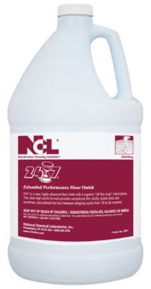 NCL 24/7 Floor Finish, 1 Gallon - 4/CS