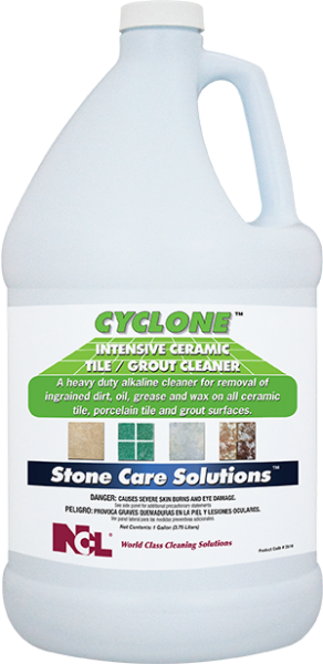 NCL Cyclone Intensive Ceramic Tile / Grout Cleaner - 1 Gallon 4/CS (2516)