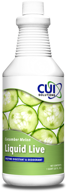 CUI Liquid Live Enzyme Digestant & Deodorant, Cucumber Melon Scent, 32 oz. - 12/CS (1430)