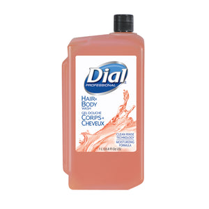 Dial Hair & Body Wash, Peace Fragrance, 1 Liter - 8/CS (04029)