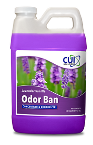 CUI Odor Ban Concentrated Deodorizer, Lavender Vanilla - 1/2 Gallon 4/CS