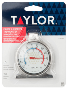 Taylor Refrigerator / Freezer Thermometer (3507)