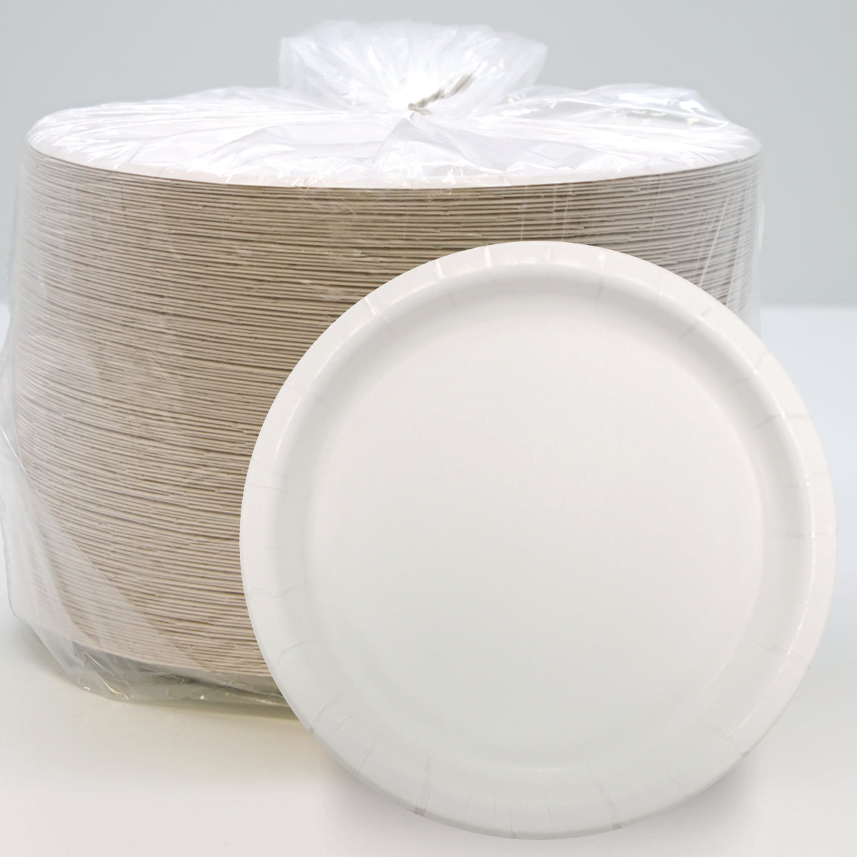 Aspen 9" Coated White Paper Plate 125ct. 4/CS (16129)