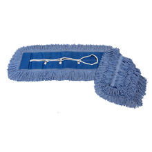 Load image into Gallery viewer, MaxiDust Cut-End Dust Mop, 48&quot;, Blue (94348)
