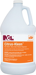 NCL Citrus-Kleen Heavy Duty Degreaser Cleaner - 1 Gallon 4/CS