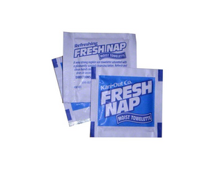 Fresh Nap Moist Towelette, White - 100ct. 10/CS