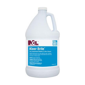 NCL Kleer Brite Non-Ammoniated Window & Glass Cleaner - 1 Gallon 4/CS