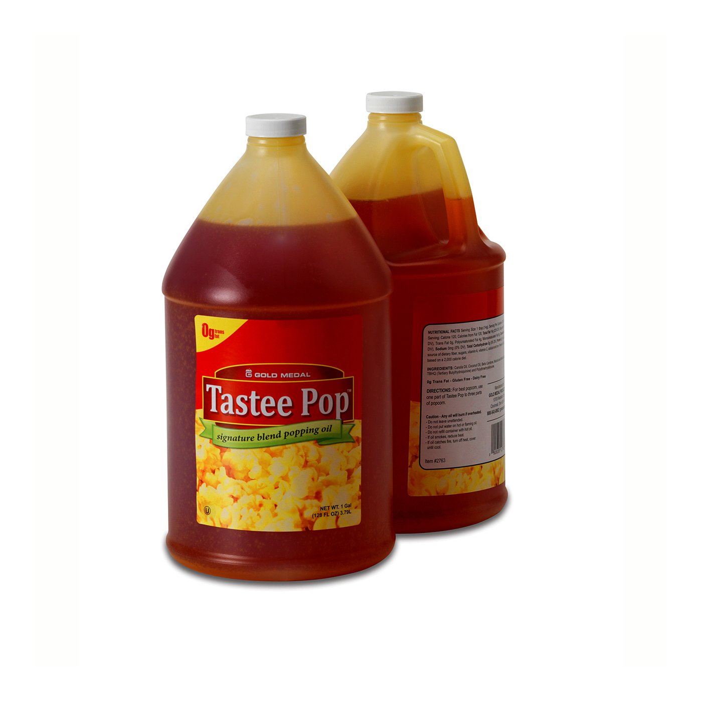 Tastee Pop Popcorn Oil - 1 Gallon 4/CS