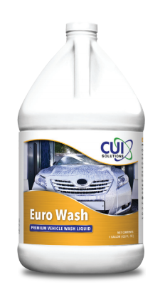 Euro Wash Premium Vehicle Wash Liquid, 1 Gallon - 4/CS (CU9100-C4X1)