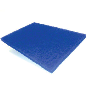 Floor Pad, 14" x 20" Rectangle, Blue Cleaning - 5/CS