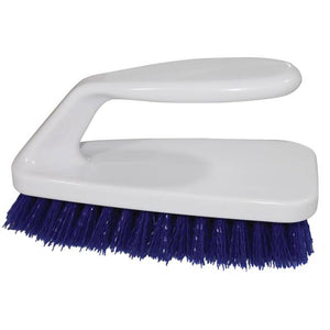 Iron Handle Scrub Brush, Blue/White (229)
