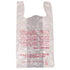 IBS T-Shirt Handle Bag, White, Printed "Thank You", 11" x 6.5" x 20.5", 12MIC - 1000/CS (1367-2099)