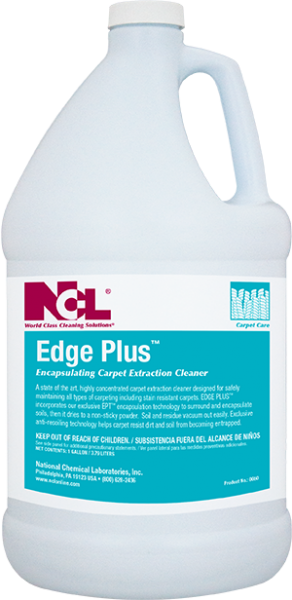 NCL Edge Plus Carpet Extraction Cleaner 1 Gallon 4/CS