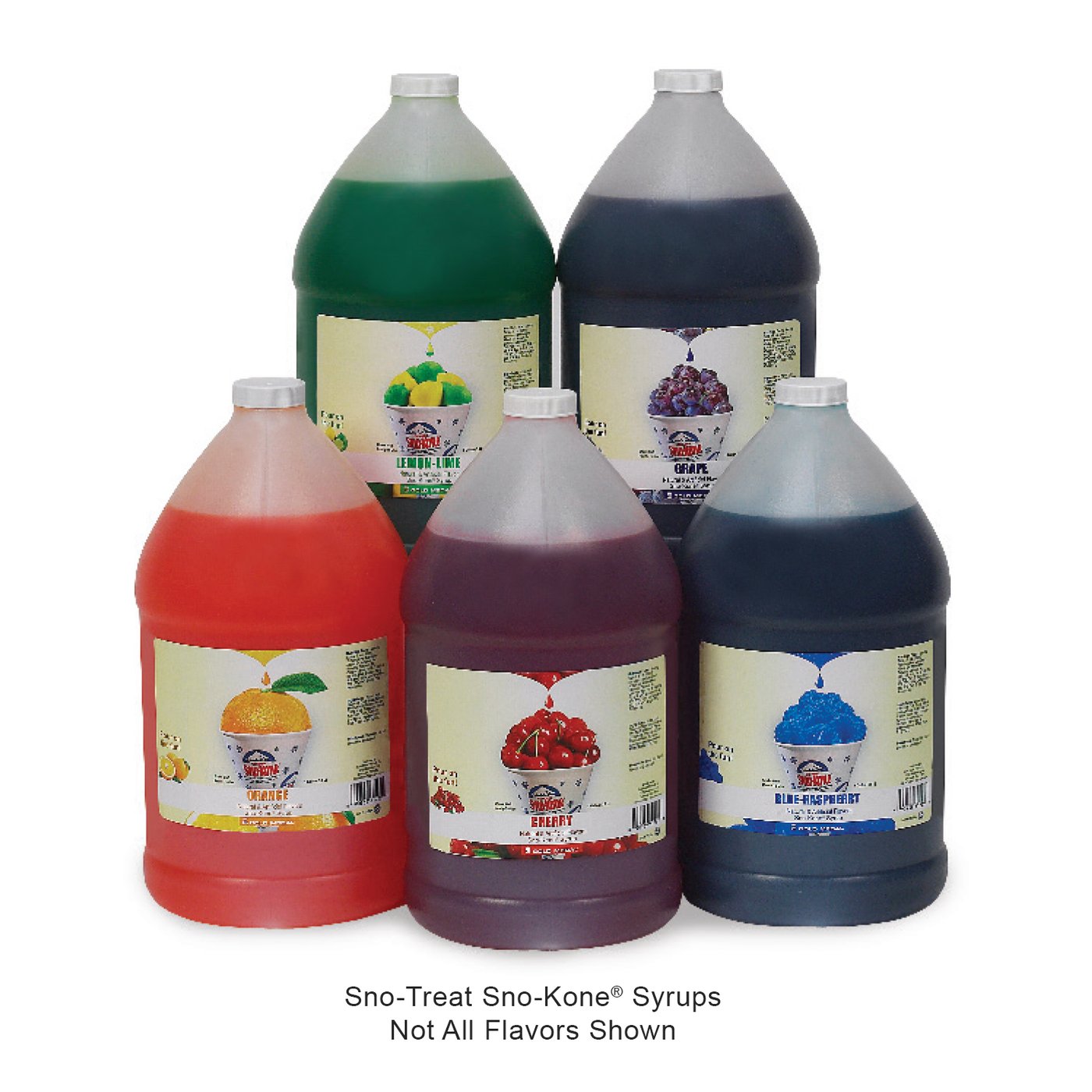 Sno Kone Syrup, Sour Lemon - 1 Gallon 4/CS