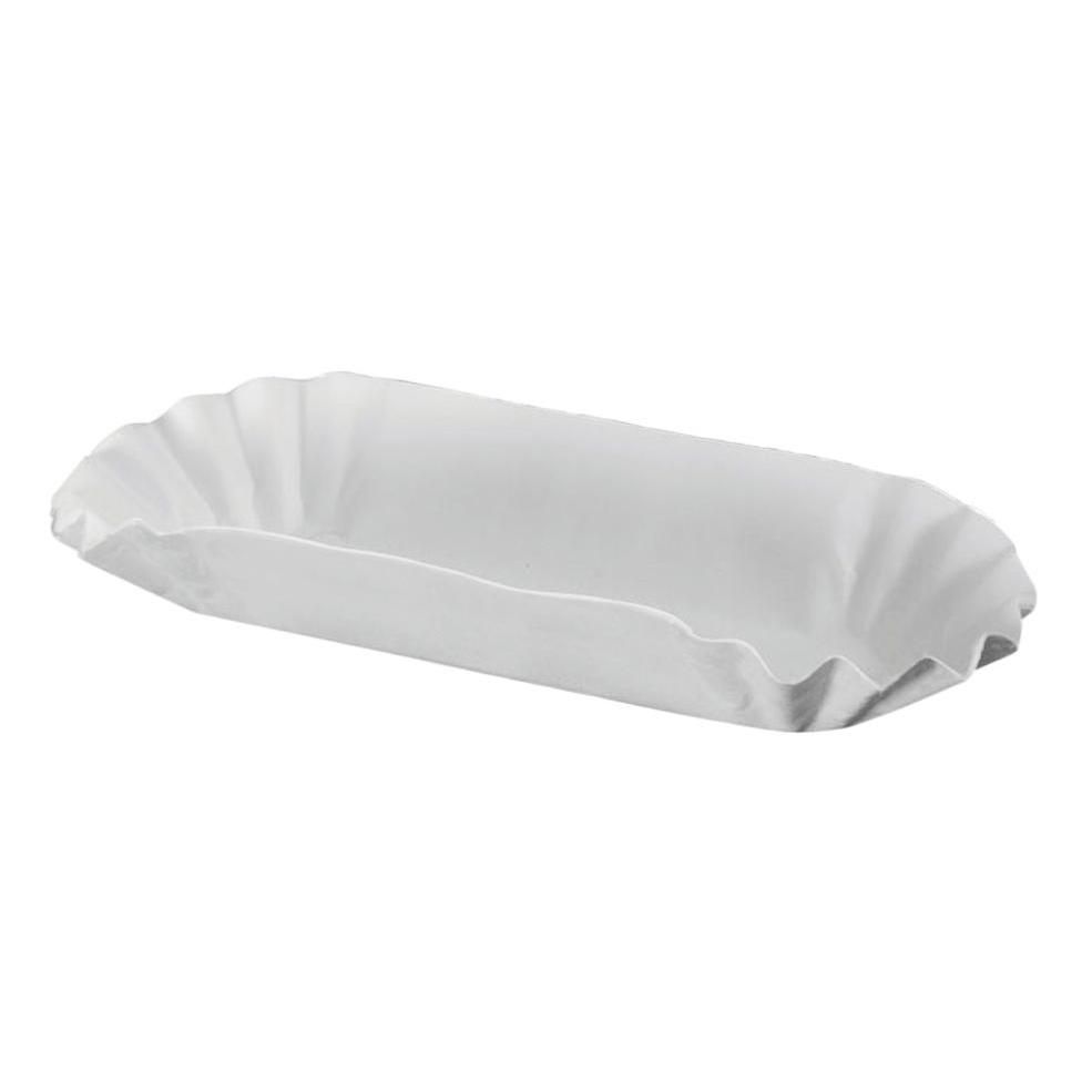 Paper Hot Dog Tray, 6" Long - 500ct 6/CS (609-008)