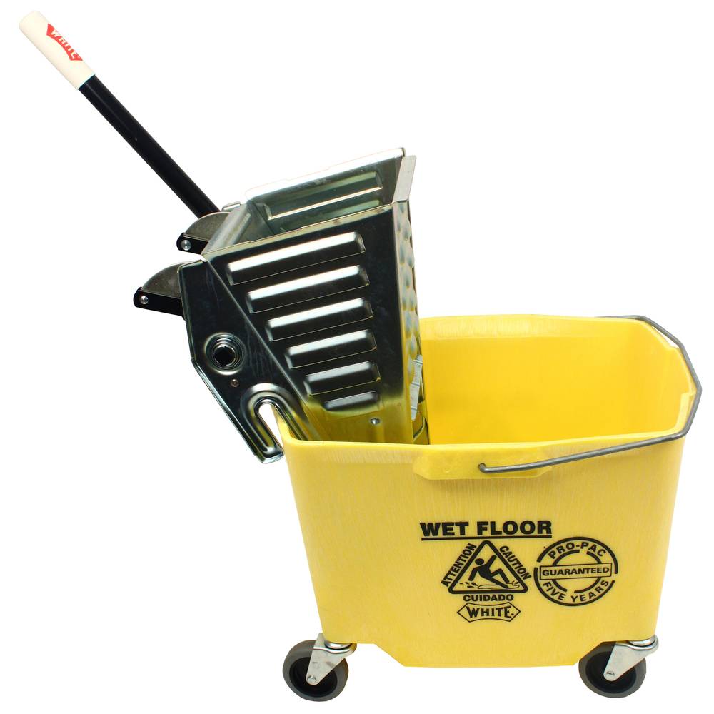 Impact Heavy Duty Pro-Pac 35 Quart Mop Bucket w/Metal Wringer (PRO-Y)