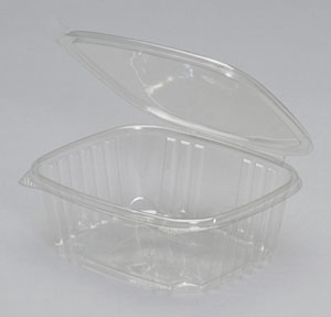 Genpak Hinged Lid Deli Container, 32 oz. - 100ct. 2/CS (AD32)