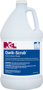 NCL Qwik-Scrub Scrub & Recoat Cleaner, 1 Gallon - 4/CS (0955)