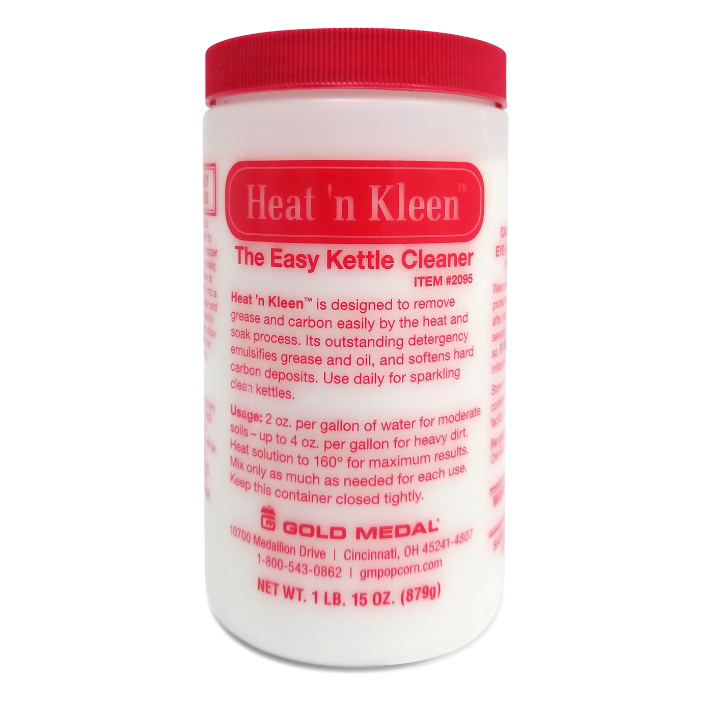 Heat N Kleen Kettle Cleaner, 31 oz. Jar