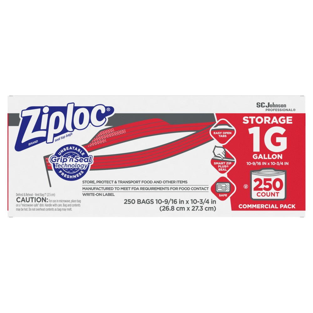 Ziplock Bag - Gallon Size 250/CS (682257)